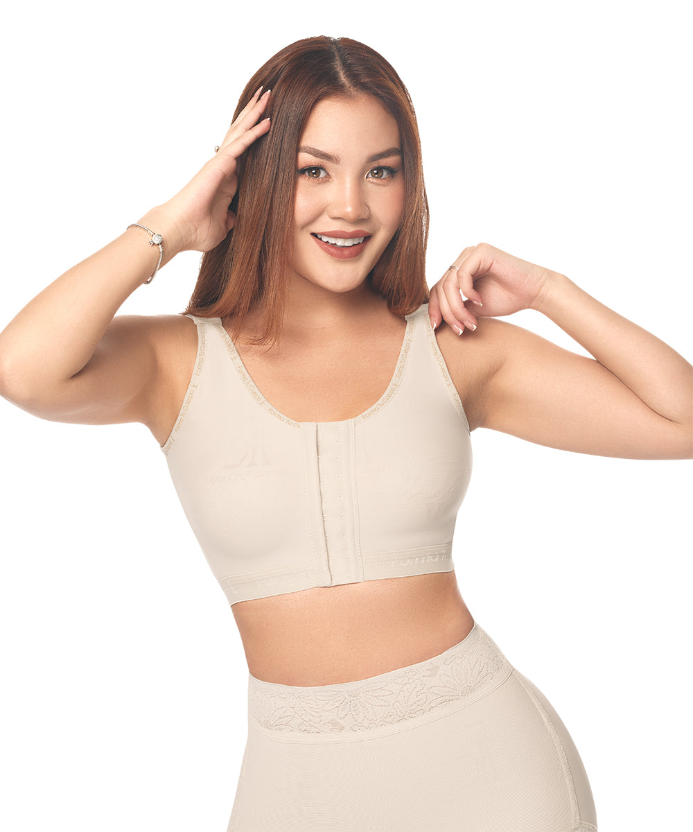 Bra • Wide Straps • Beige  ( Ref. C-031 )