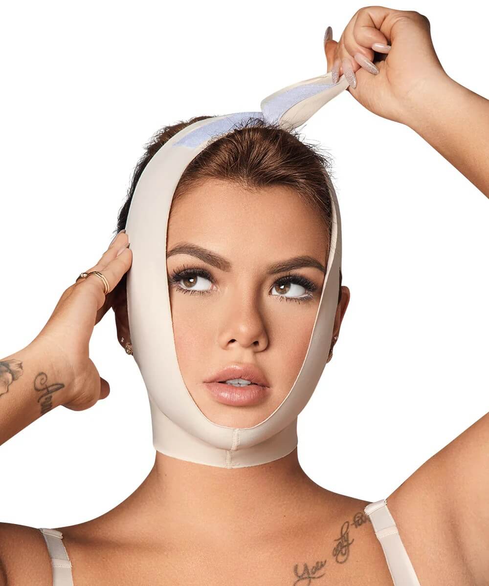 Post-surgical facial girdle:Chin lift & jawline shaping (Ref. C-049 / C-048)