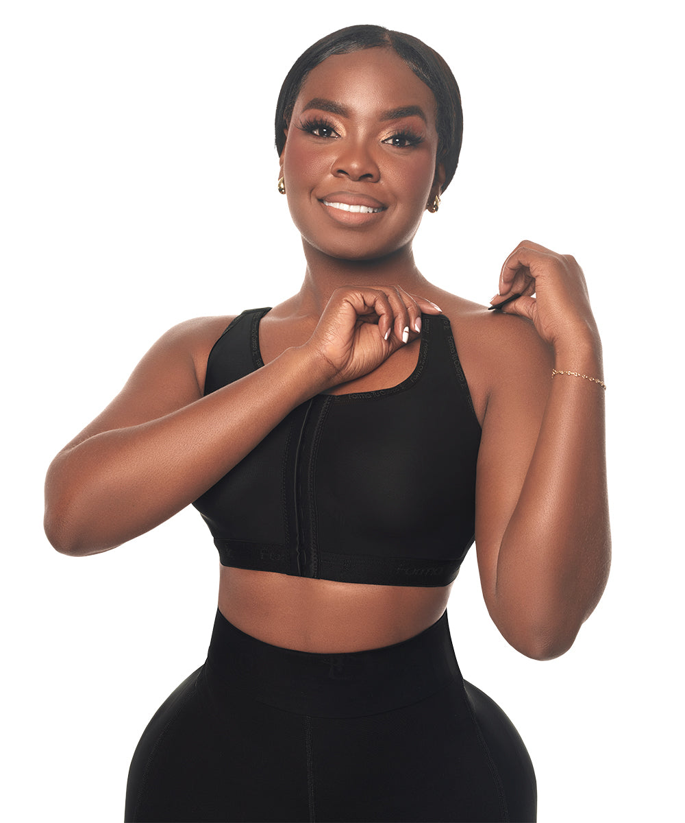 Enhance Bra Wide Straps • Black ( Ref. C-082 )