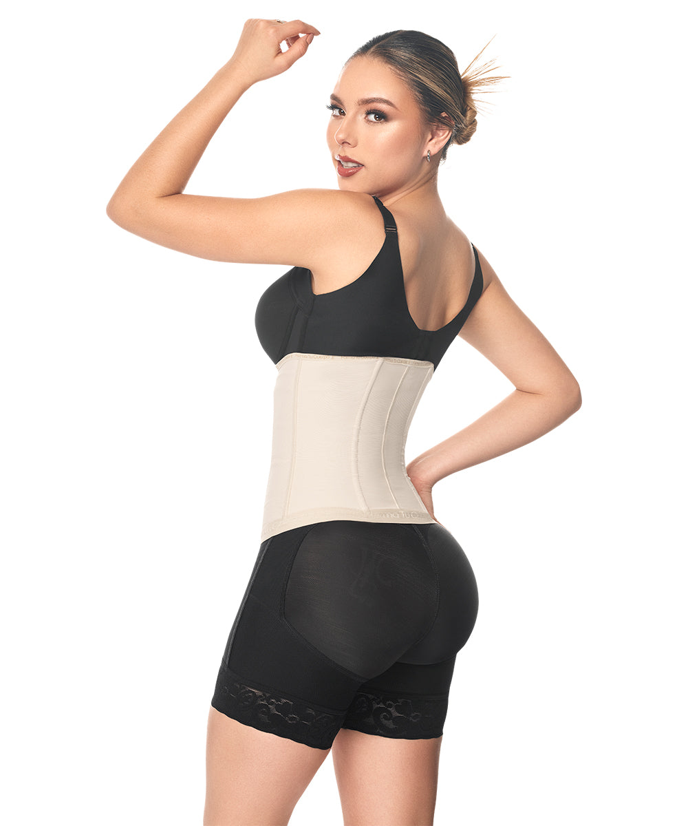 Waist Trainer • Beige • Black ( Ref O-061 / O-064 )