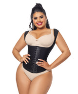 Waist trainer with sleeves ( Ref. O-066 )