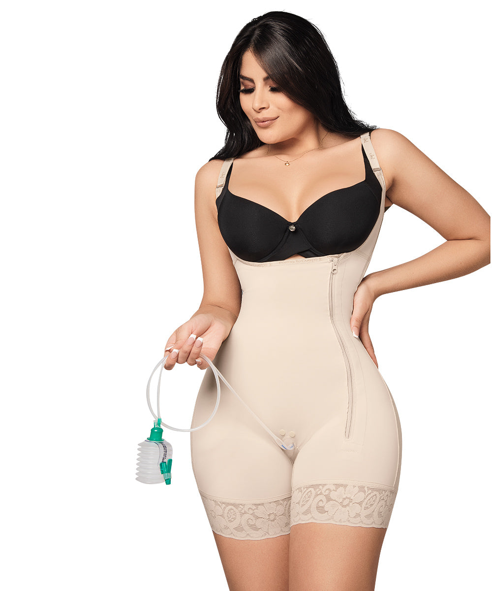 Post Surgical Compression Garment - 2XS / Beige (Ref. C-001)