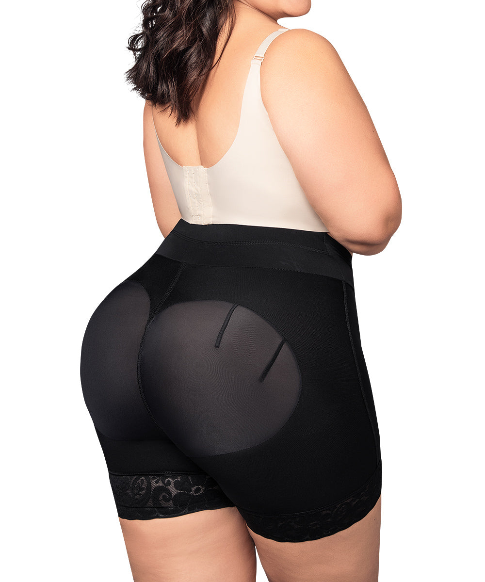 Black Seamless Contouring short ( Ref. C-045 )