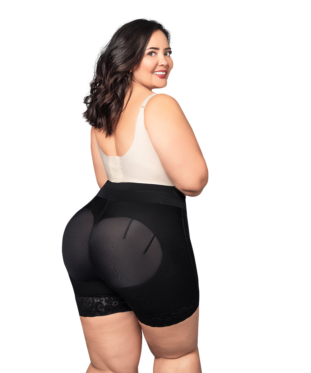 Black Seamless Contouring short ( Ref. C-045 )