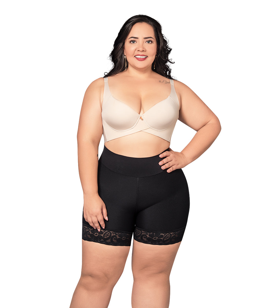 Black Seamless Contouring short ( Ref. C-045 )