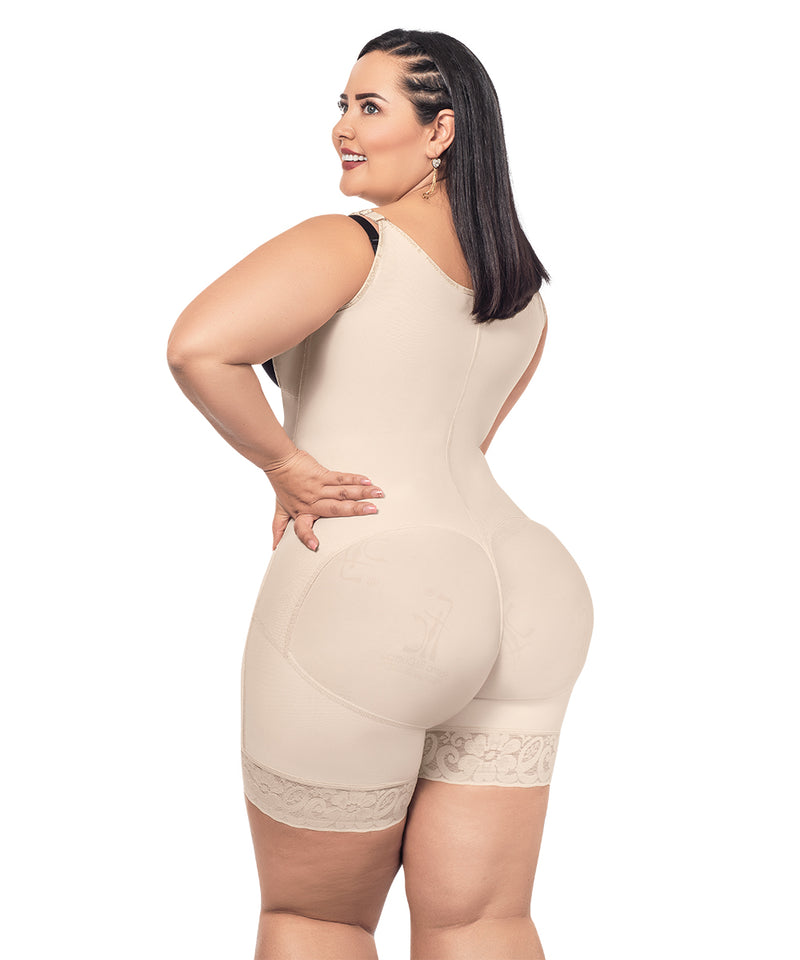 Plus Size Faja Post surgery Colombian girdle with bra Shapewear Tummy Tuck  O-093