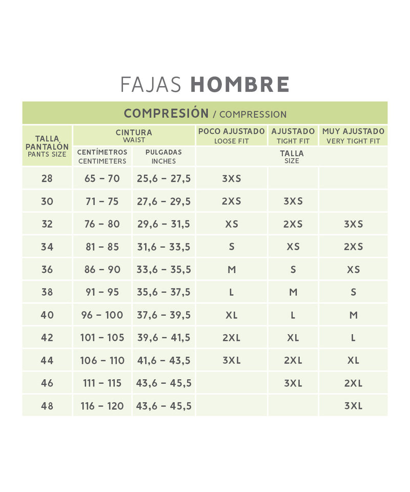  Forma Tu Cuerpo, Faja Colombiana, Faja Colombiana para Hombre  Buceo, 3XS : Clothing, Shoes & Jewelry